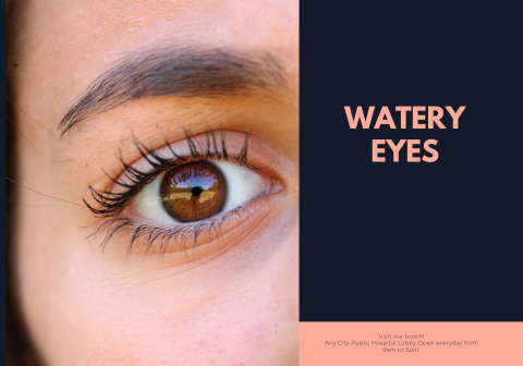 watery eyes
